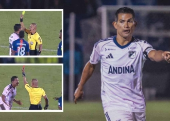 millonarios mackalister expulsion boyaca chico arbitro rivera
