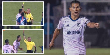 millonarios mackalister expulsion boyaca chico arbitro rivera