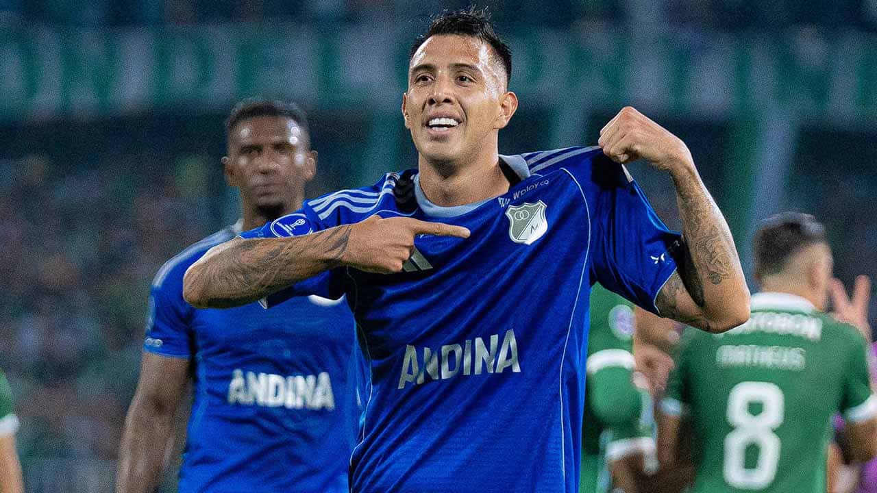 millonarios rodrigo contreras goles racha atletico nacional