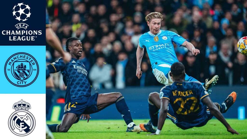 real madrid resultados visitas manchester city champions league