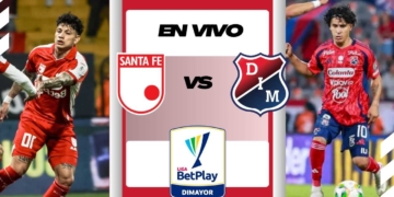 santafe medellin donde ver hoy vivo online plataformas streaming transmision transmisiones emision emisiones app aplicaciones canal canales tv television en directo senal abierta youtube futbol gratis paginas web sitios internet a que hora juegan horarios países donde pasan como ver deportivo independiente dim liga betplay dimayor futbol profesional colombiano campin lunes festivo win espn directv