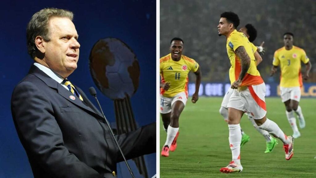 seleccion colombia despedida mundial 2026 nemesio camacho campin bogota confirma presidente federacion fcf ramon jesurun sede preparacion medellin metropolitano barranquilla entrenador dt director tecnico nestor lorenzo james falcao luis diaz estados unidos mexico canada guadalajara