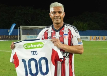 teo gutierrez 100 goles junior barranquilla