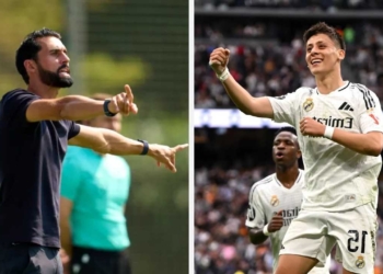 alvaro arbeloa real amdrid director tecnico dt entrenador lesionados reemplazo arda guler partido betis lesionado final temporada laliga liga espanola espana futbol espanol