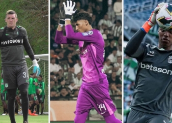 atletico nacional arqueros david ospina kevin catano harlen chipi castillo luis marquinez tolima regreso franco armani river plate copa conmebol libertadores sudamericana cambios eliminado duenos equipos familia ardila lulle carolina gustavo fermani sebastian arango botero presidente futbol profesional colombiano fpc liga betplay dimayor mercado fichajes contrataciones contratados retiro