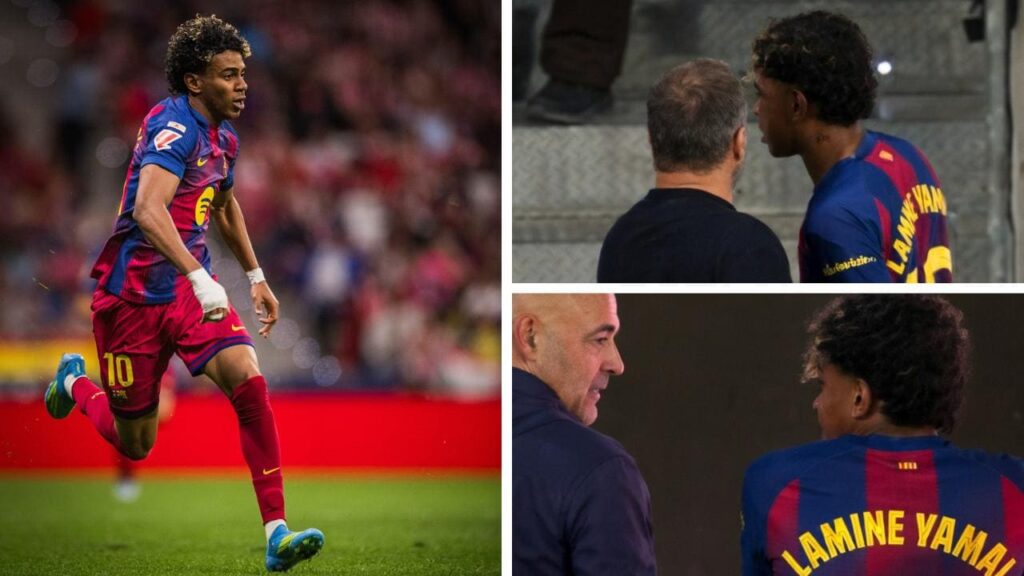 barcelona lamine yamal molestia salida atletico