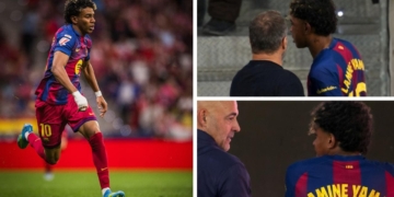 barcelona lamine yamal molestia salida atletico