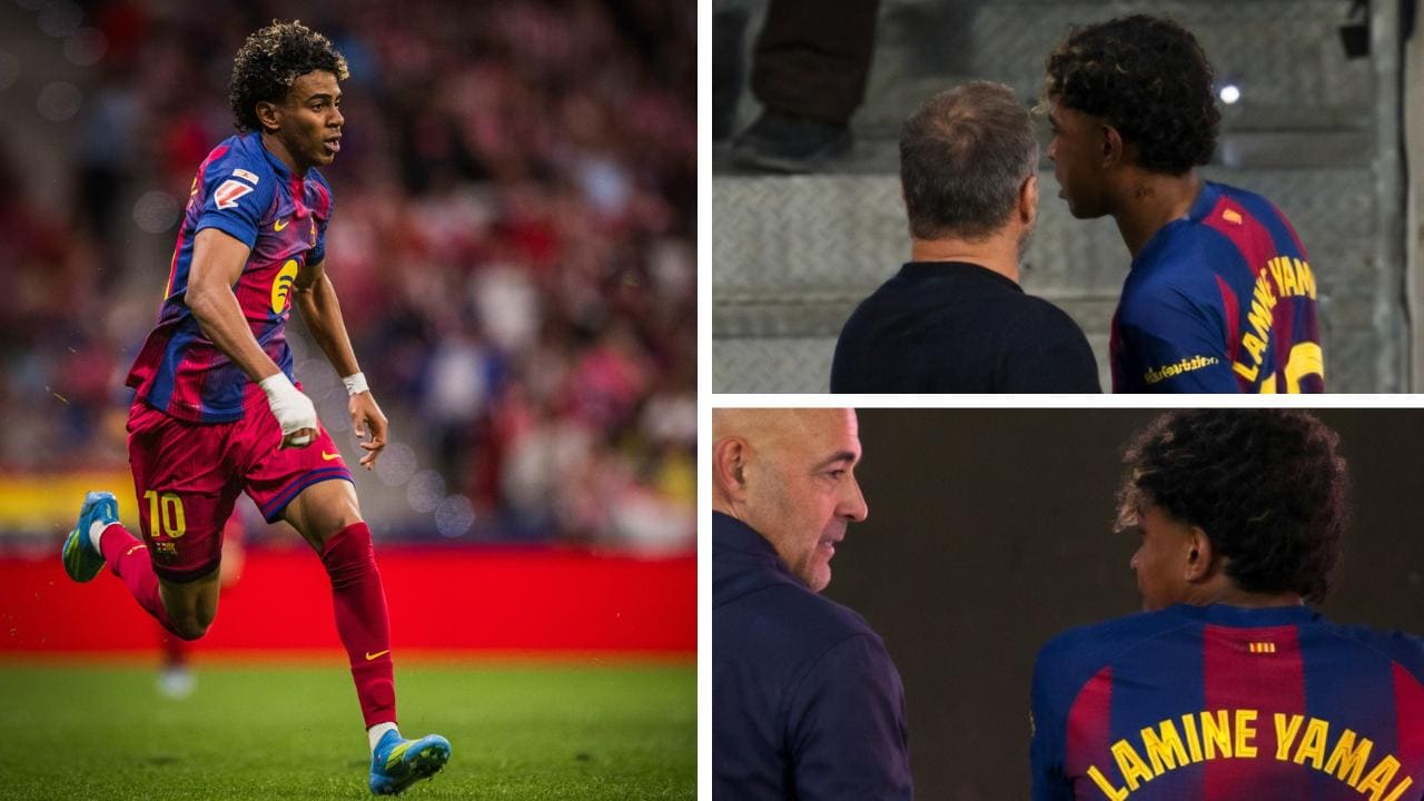 barcelona lamine yamal molestia salida atletico
