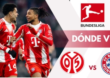 bayern mainz donde ver hoy vivo online plataformas streaming transmision transmisiones emision emisiones app aplicaciones canal canales tv television en directo senal abierta youtube futbol gratis paginas web sitios internet a que hora juegan horarios países donde pasan como ver bundesliga futbol aleman alemania luis diaz directv espn