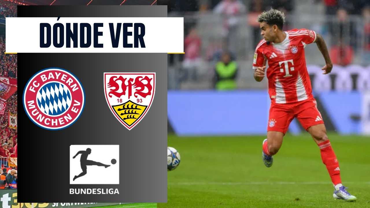 bayern stuttgart donde ver hoy vivo online plataformas streaming transmision transmisiones emision emisiones app aplicaciones canal canales tv television en directo senal abierta youtube futbol gratis paginas web sitios internet a que hora juegan horarios países donde pasan como ver bundesliga titulo luis diaz campeon colombia espn directv win