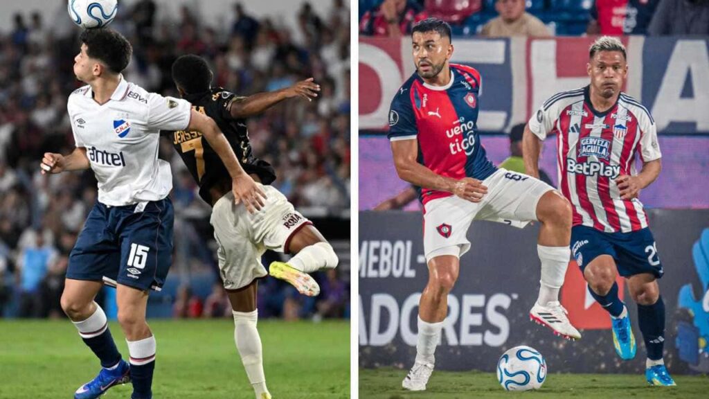 colombianos libertadores 2026 derrotas junior tolima