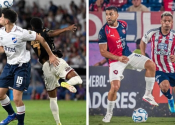 colombianos libertadores 2026 derrotas junior tolima