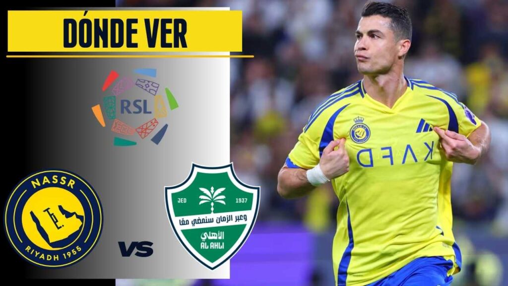 cristiano ronaldo al nasrr al ahli donde ver hoy vivo online plataformas streaming transmision transmisiones emision emisiones app aplicaciones canal canales tv television en directo senal abierta youtube futbol gratis paginas web sitios internet a que hora juegan horarios países donde pasan como ver liga saudi pro arabia saudita camellos espana colombia argentina latam latinoamerica estados unidos usa eeu mexico fox espn movistar directv win