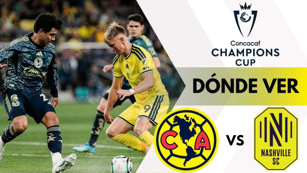 donde ver america nashville en vivo concacaf