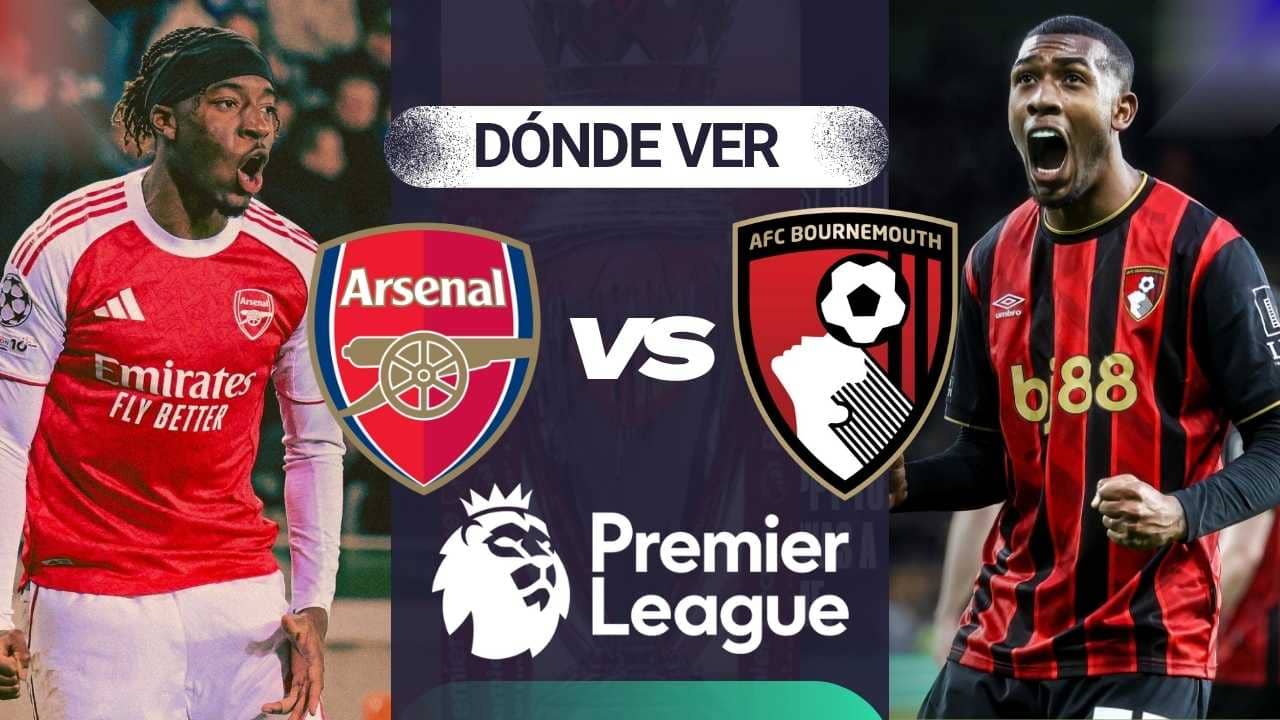 donde ver arsenal bournemouth en vivo premier league tv online