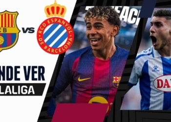 donde ver barcelona espanyol laliga derbi tv online
