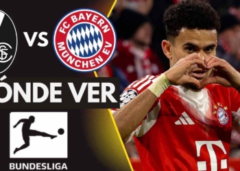 donde ver bayern freiburg bundesliga luis diaz en vivo tv online