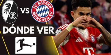 donde ver bayern freiburg bundesliga luis diaz en vivo tv online