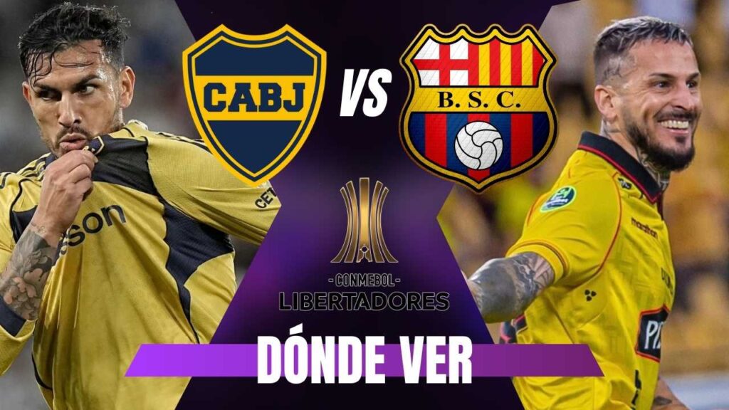 donde ver boca barcelona libertadores en vivo