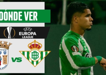 donde ver braga betis europa league en vivo