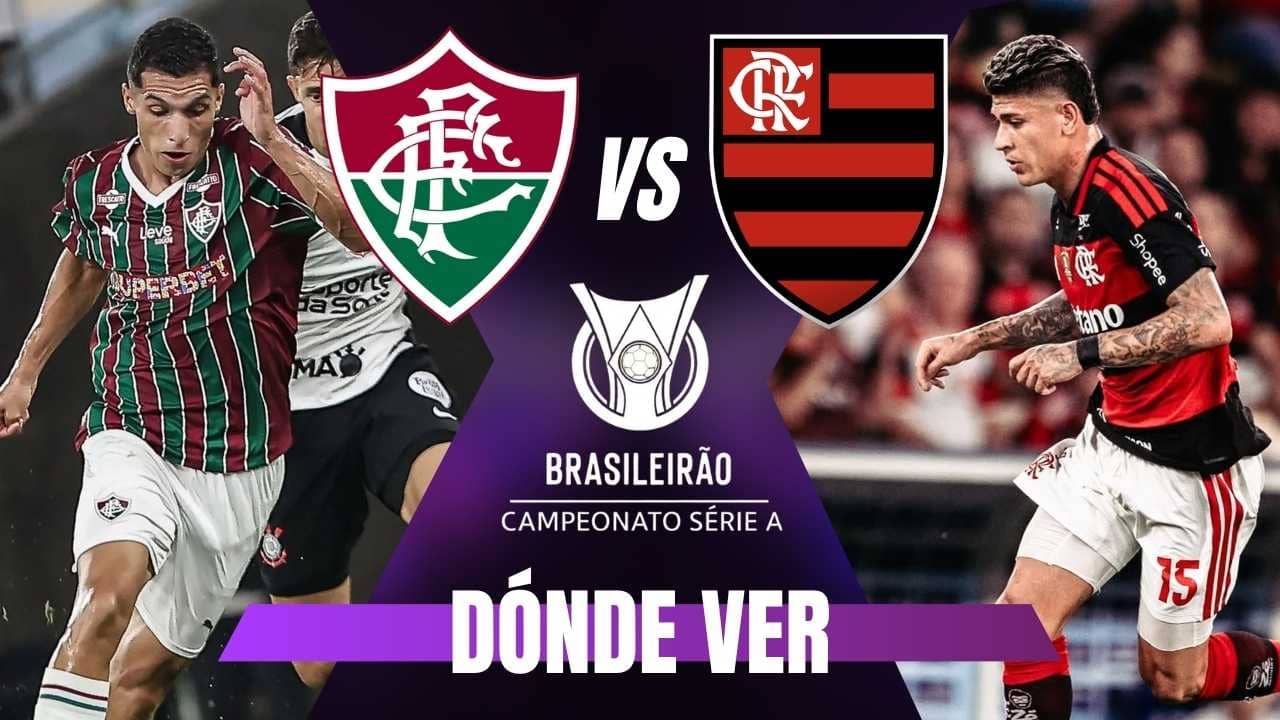 donde ver fluminense flamengo en vivo brasileirao tv