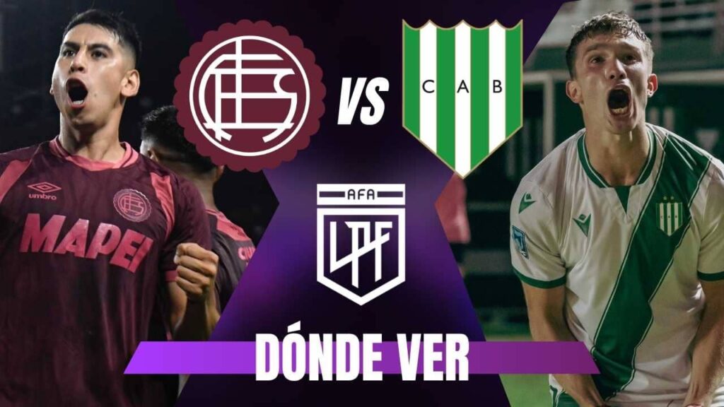 donde ver lanus banfield en vivo tv online
