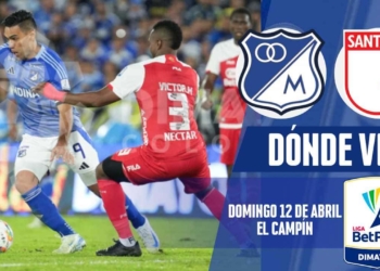 donde ver millonarios santa fe en vivo tv online
