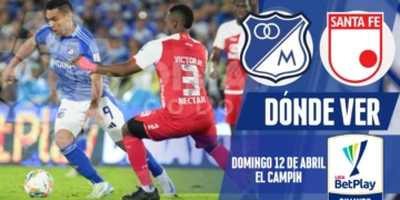 donde ver millonarios santa fe en vivo tv online