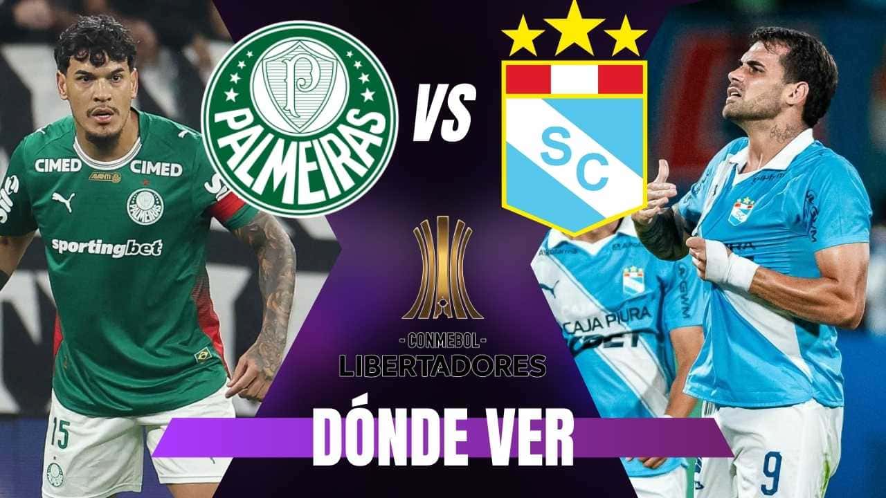 donde ver palmeiras sporting cristal libertadores en vivo