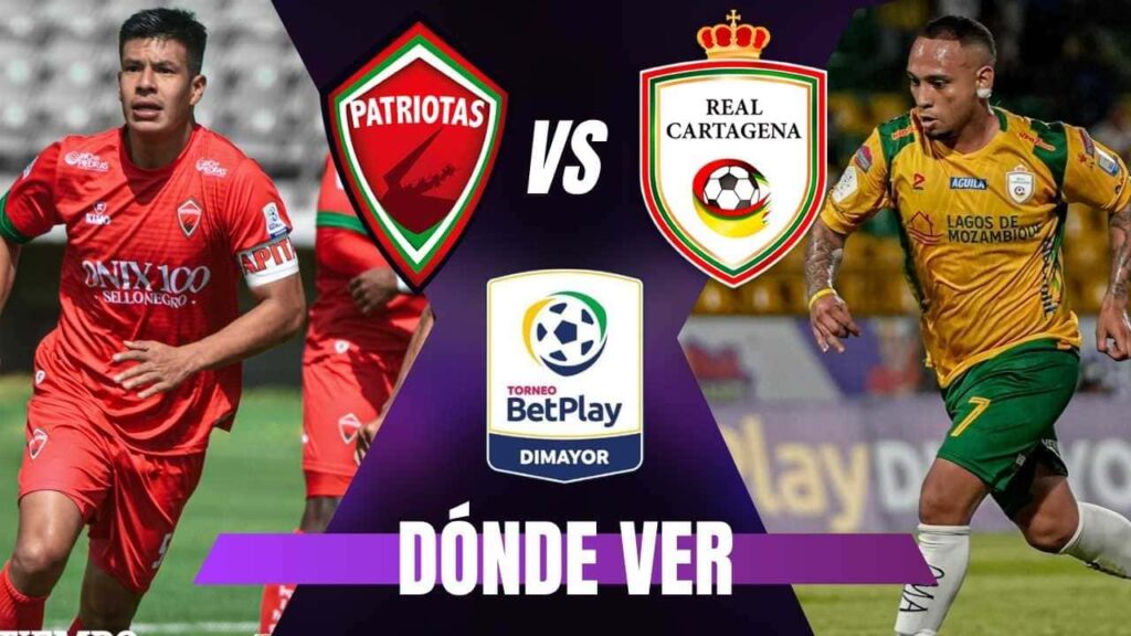 donde ver patriotas real cartagena en vivo torneo betplay