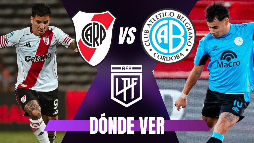 donde ver river belgrano en vivo tv online
