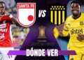 donde ver santa fe penarol en vivo libertadores tv online