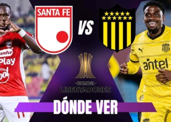 donde ver santa fe penarol en vivo libertadores tv online