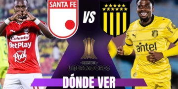 donde ver santa fe penarol en vivo libertadores tv online