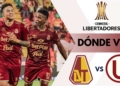 donde ver tolima universitario en vivo libertadores tv