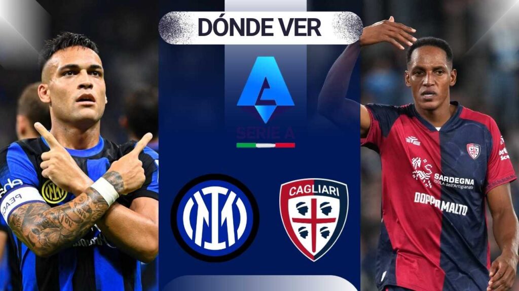inter vs cagliari donde ver hoy vivo online plataformas streaming transmision transmisiones emision emisiones app aplicaciones canal canales tv television en directo senal abierta youtube futbol gratis paginas web sitios internet a que hora juegan horarios países donde pasan como ver futbol italiano italia serie a tim colombia mexico usa estados unids espana directv espn win