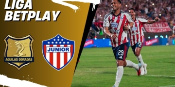 junior barranquilla aguilas doradas donde ver hoy vivo online plataformas streaming transmision transmisiones emision emisiones app aplicaciones canal canales tv television en directo senal abierta youtube futbol gratis paginas web sitios internet a que hora juegan horarios países donde pasan como ver cincuentenario medellin liga betplay dimayor win sports futbol profesional colombiano fpc