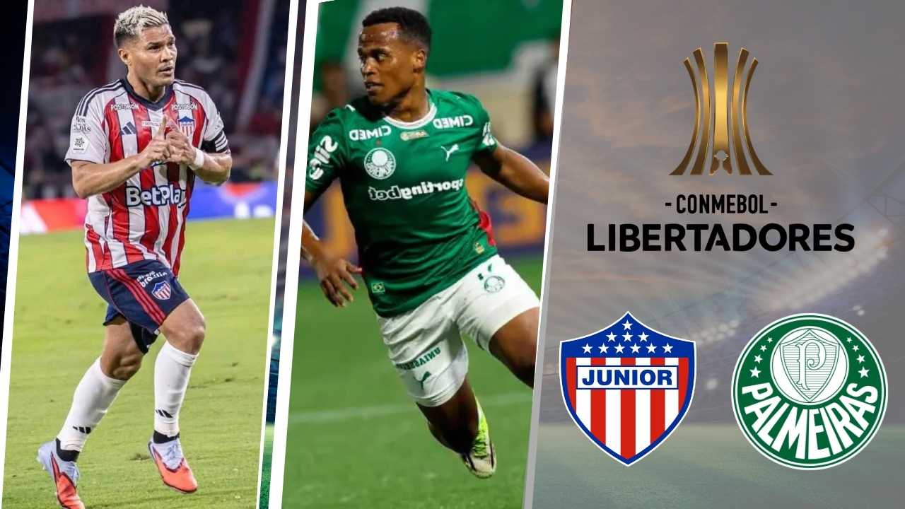 junior palmeiras donde ver hoy vivo online plataformas streaming transmision transmisiones emision emisiones app aplicaciones canal canales tv television en directo senal abierta youtube futbol gratis paginas web sitios internet a que hora juegan horarios países donde pasan como ver copa libertadores espn directv cartagena jaime moron win sports