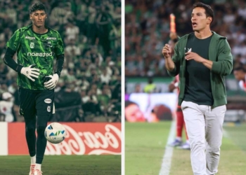 kevin catano atletico nacional suplencia suplente diego arias tecnico director tecnico entrenador molestia hinchas hinchada arquero david ospina harlen castillo chipi portero futbol profesional colombiano fpc liga betplay dimayor duenos equipo familia ardila lulle arango y fermani