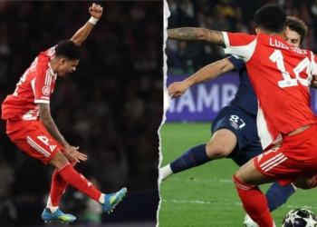 luis diaz champions league gol psg paris semifinal liga campeones record numeros cifras bayern munich lucho luchito golazo