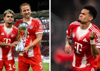 luis diaz campeon buindesliga alemania todos sus titulos colombiano mas ganador james rodriguez futbol europeo europa aleman lucho luchito goleador delantero harry kane bayern munich