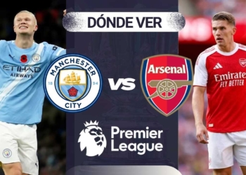 mnachester city arsenal donde ver hoy vivo online plataformas streaming transmision transmisiones emision emisiones app aplicaciones canal canales tv television en directo senal abierta youtube futbol gratis paginas web sitios internet a que hora juegan horarios países donde pasan como ver premier league liga premier futvol ingles inglaterra colombia espana mexico usa dazn movistar espn directv