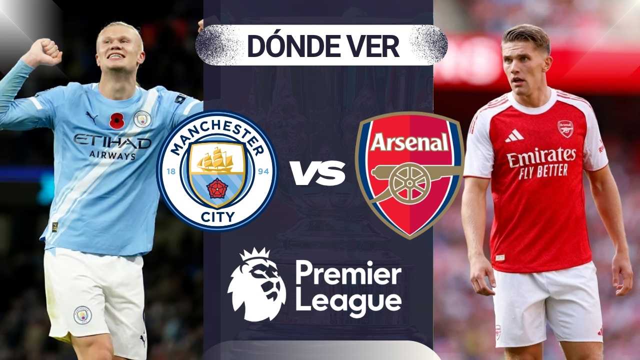 mnachester city arsenal donde ver hoy vivo online plataformas streaming transmision transmisiones emision emisiones app aplicaciones canal canales tv television en directo senal abierta youtube futbol gratis paginas web sitios internet a que hora juegan horarios países donde pasan como ver premier league liga premier futvol ingles inglaterra colombia espana mexico usa dazn movistar espn directv