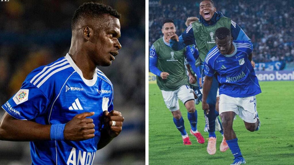 millonarios darwin quintero gol sudamericana boston river
