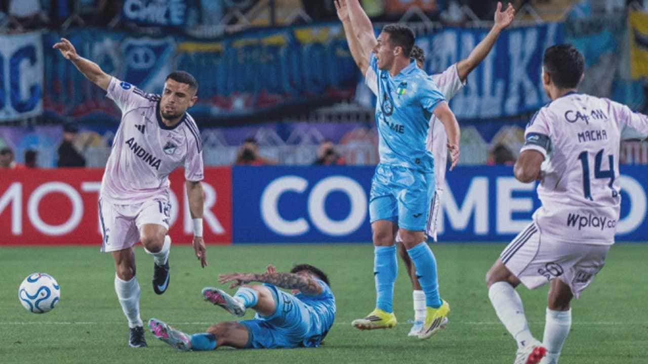 millonarios derrotas torneos internacionales ohiggins sudamericana