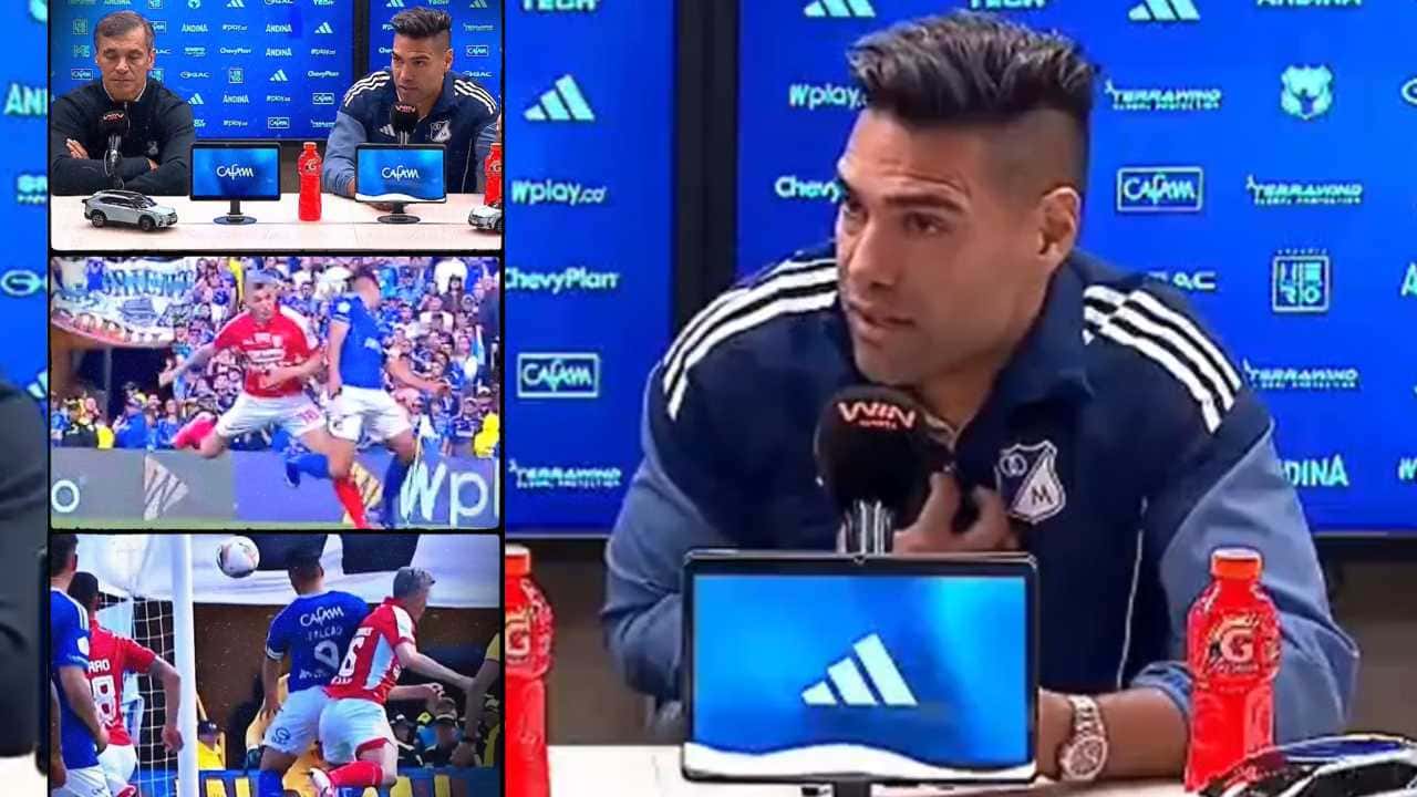 millonarios falcao habla penalti clasico santa fe