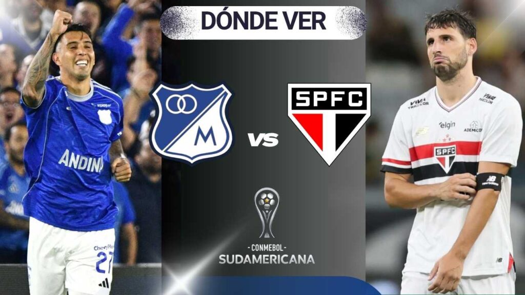 millonarios sao paulo donde ver hoy vivo online plataformas streaming transmision transmisiones emision emisiones app aplicaciones canal canales tv television en directo senal abierta youtube futbol gratis paginas web sitios internet a que hora juegan horarios países donde pasan como ver copa sudamericana espn directv libertadores conmebol