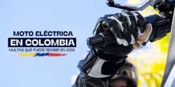 moto electrica colombia multas puede recibir 2026