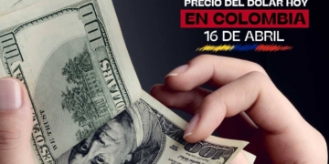 precio dolar colombia 16 abril de 2026