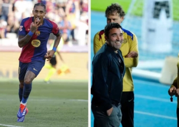 futbol club barcelona fc venta brasilero raphinha figura equipo extremo izquierdo ofertas mercado pases verano fichaje arabia saudita saudi liga pro refuerzo incorporaciones contrato euros futbol espanol espana catalunya